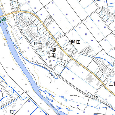 584063 西馬音内 （にしもない Nishimonai）, 地形図