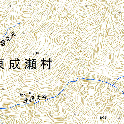 584066 三界山 （さんかいやま Sankaiyama）, 地形図