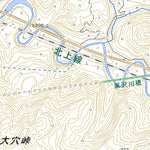 584075 羽後黒沢 （うごくろさわ Ugokurosawa）, 地形図