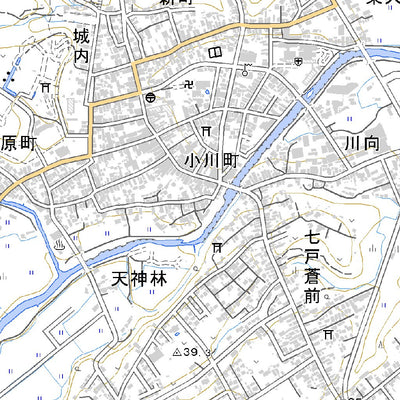 614101 七戸 （しちのへ Shichinohe）, 地形図