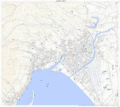 614171 むつ （むつ Mutsu）, 地形図