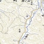564034 川俣 （かわまた Kawamata）, 地形図