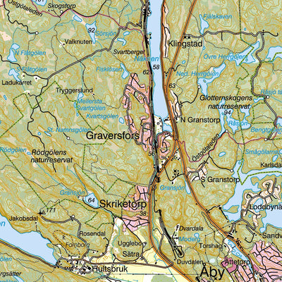 Terrängkartan Östergötland