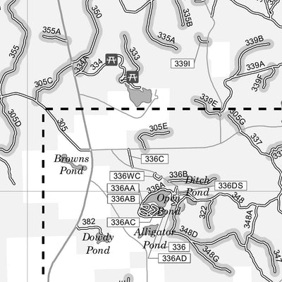 Motor Vehicle Use Map, MVUM, Conecuh