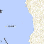 472956 中甑 （なかこしき Nakakoshiki）, 地形図