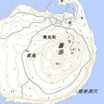 482867 黄島 （おうしま Oshima）, 地形図