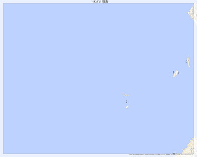 482975 端島 （はしま Hashima）, 地形図