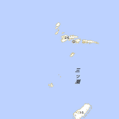 482975 端島 （はしま Hashima）, 地形図