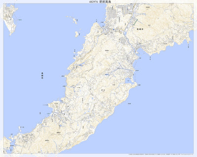482976 肥前高島 （ひぜんたかしま Hizentakashima）, 地形図