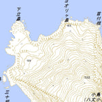 493955 八丈小島 （はちじょうこじま Hachijokojima）, 地形図