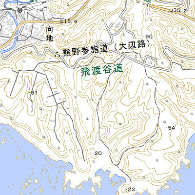 503515 田並 （たなみ Tanami）, 地形図