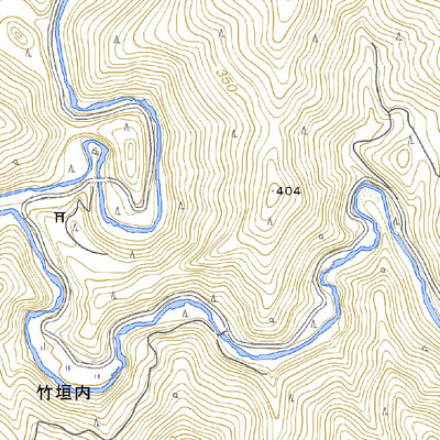 503534 市鹿野 （いちかの Ichikano）, 地形図