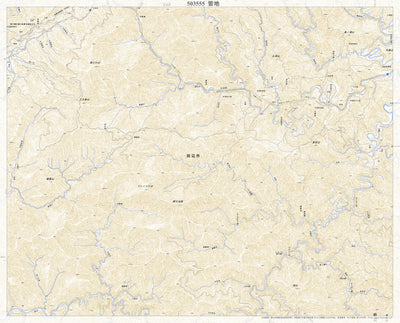503555 皆地 （みなち Minachi）, 地形図