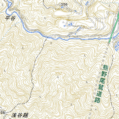 503671 賀田 （かた Kata）, 地形図