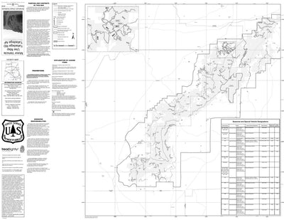 Motor Vehicle Use Map, MVUM, Talladega