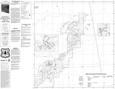 Motor Vehicle Use Map, MVUM, ShoalCreek