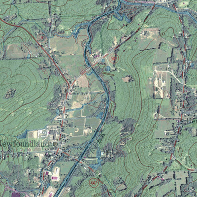 PA-Newfoundland: GeoChange 1963-2012