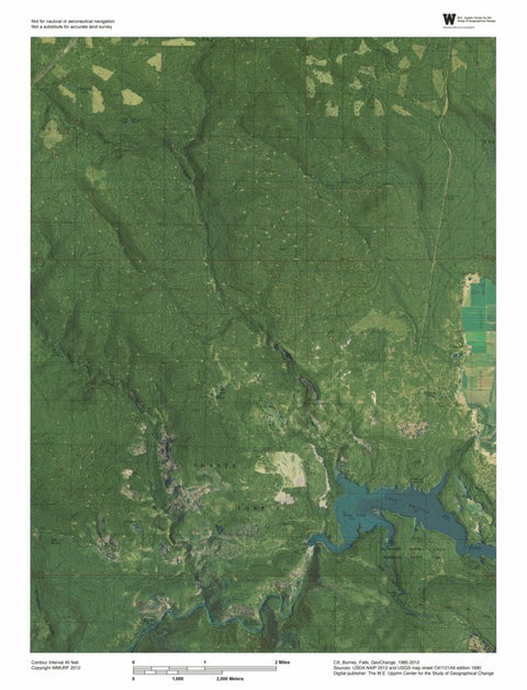 CA-Burney Falls: GeoChange 1985-2012