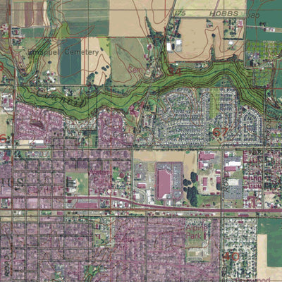 OR-Forest Grove: GeoChange 1954-2012