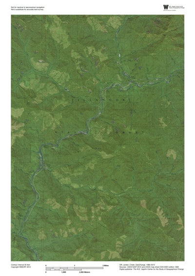 OR-Jordan Creek: GeoChange 1980-2012