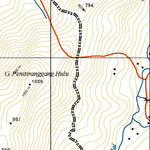 Peta Tofografi Halau-halau