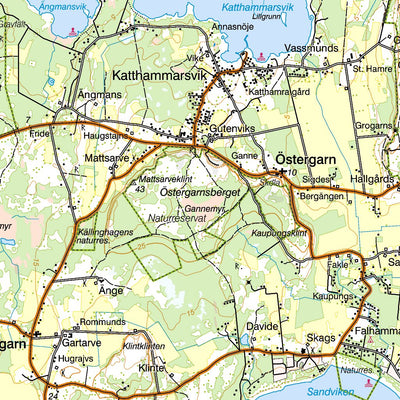 Terrängkartan Gotland