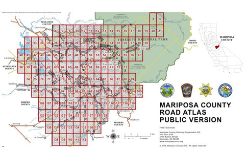 Overview Mariposa Road Atlas Grids