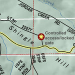 Mariposa Road Atlas Grid Page #028
