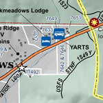 Mariposa Road Atlas Grid Page #008