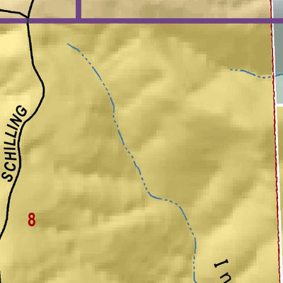 Mariposa Road Atlas Grid Page #046