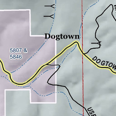 Mariposa Road Atlas Grid Page #046