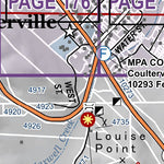 Mariposa Road Atlas Grid Page #044