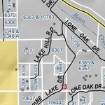 Mariposa Road Atlas Grid Page #026