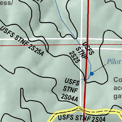 Mariposa Road Atlas Grid Page #031