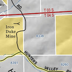 Mariposa Road Atlas Grid Page #062