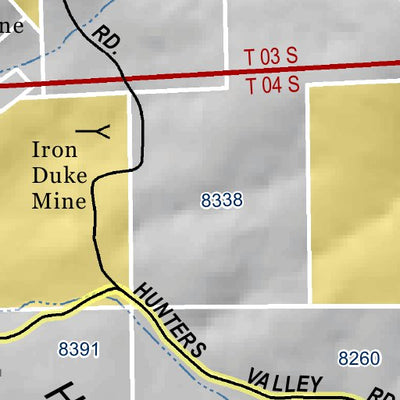 Mariposa Road Atlas Grid Page #062