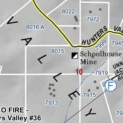 Mariposa Road Atlas Grid Page #062