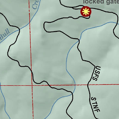 Mariposa Road Atlas Grid Page #032