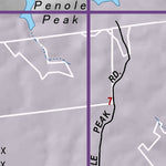 Mariposa Road Atlas Grid Page #041