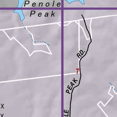 Mariposa Road Atlas Grid Page #041