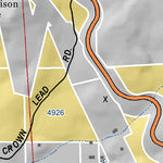 Mariposa Road Atlas Grid Page #045