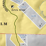 Mariposa Road Atlas Grid Page #082