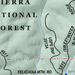 Mariposa Road Atlas Grid Page #068