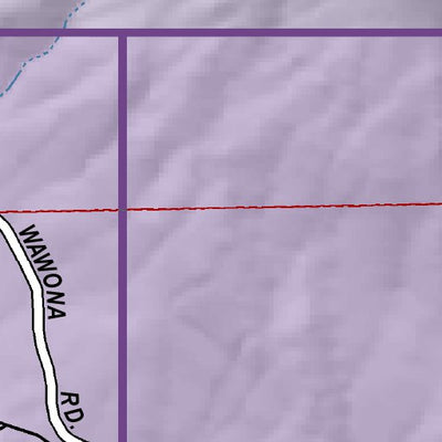 Mariposa Road Atlas Grid Page #088