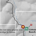 Mariposa Road Atlas Grid Page #077