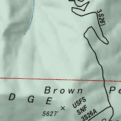 Mariposa Road Atlas Grid Page #070