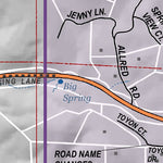 Mariposa Road Atlas Grid Page #098