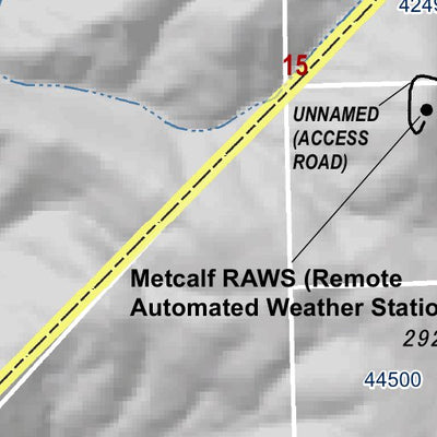 Mariposa Road Atlas Grid Page #116