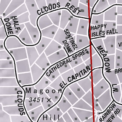 Mariposa Road Atlas Grid Page #100