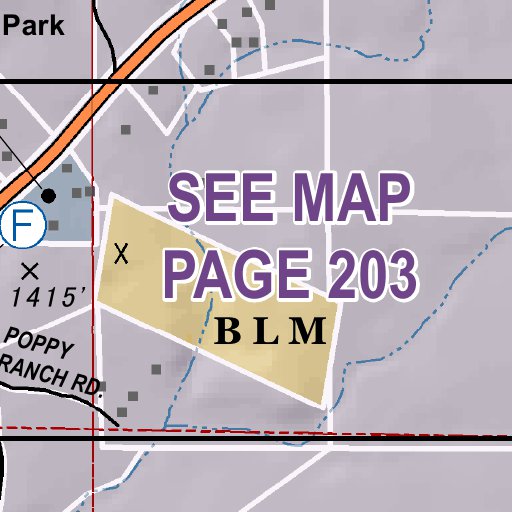 Mariposa Road Atlas Grid Page #110 Map by Mariposa County | Avenza Maps